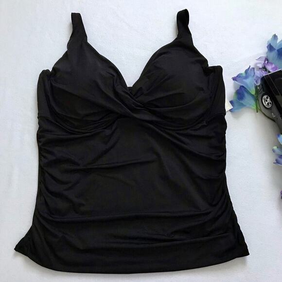 Anne Cole NWT 2 Piece Swimwear Women 24W - Picture 2 of 15
